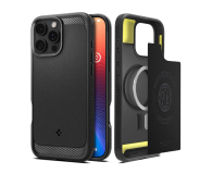 SPIGEN Rugged Armor Mag Magsafe do iPhone 16 Pro Matte Black ACS08115 - 1279649 - zdjęcie 1